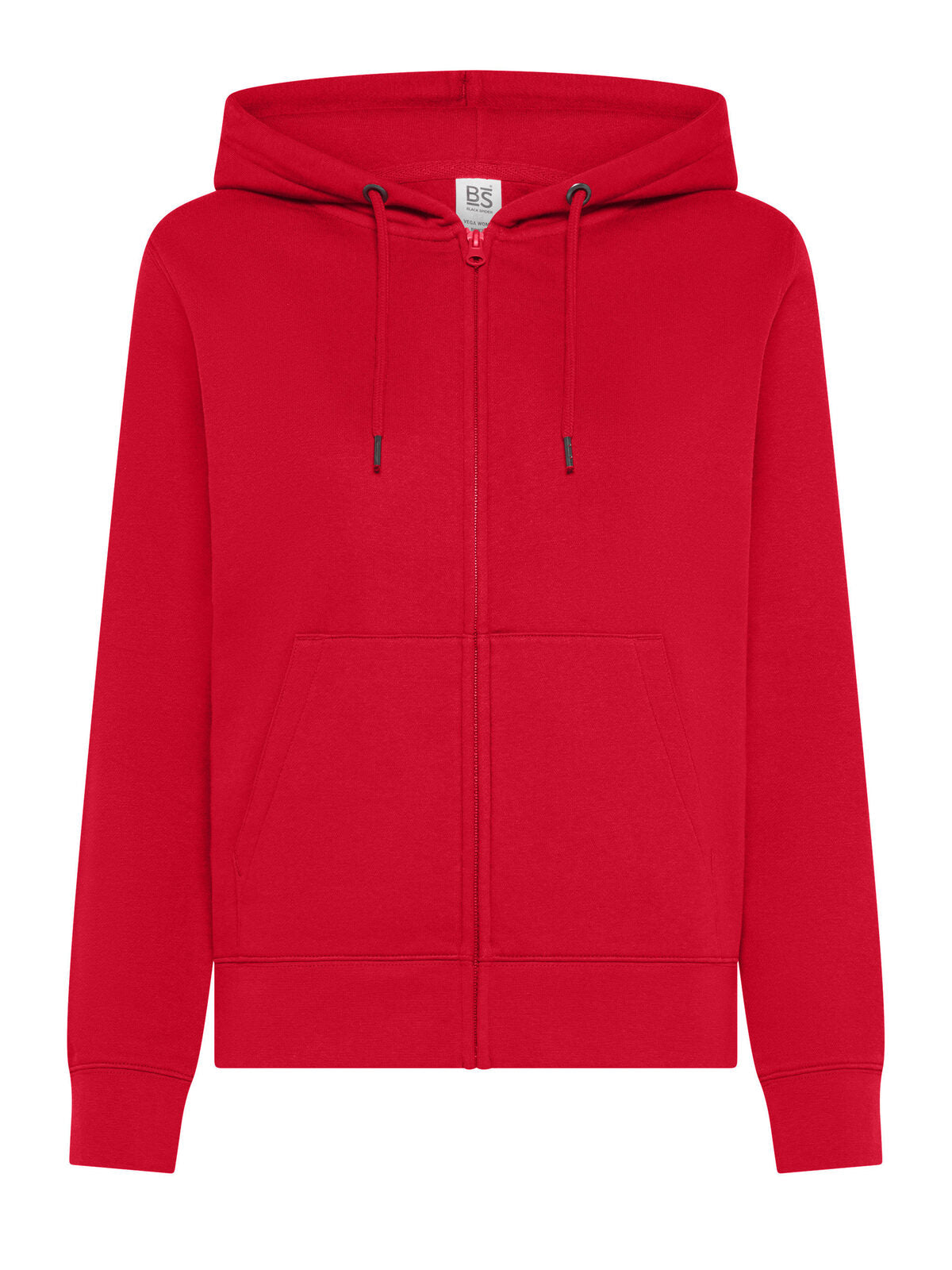 Vega Women Damen Sweatshirt / Hoodie – Black Spider – Farbe Rot – individuell veredelbar