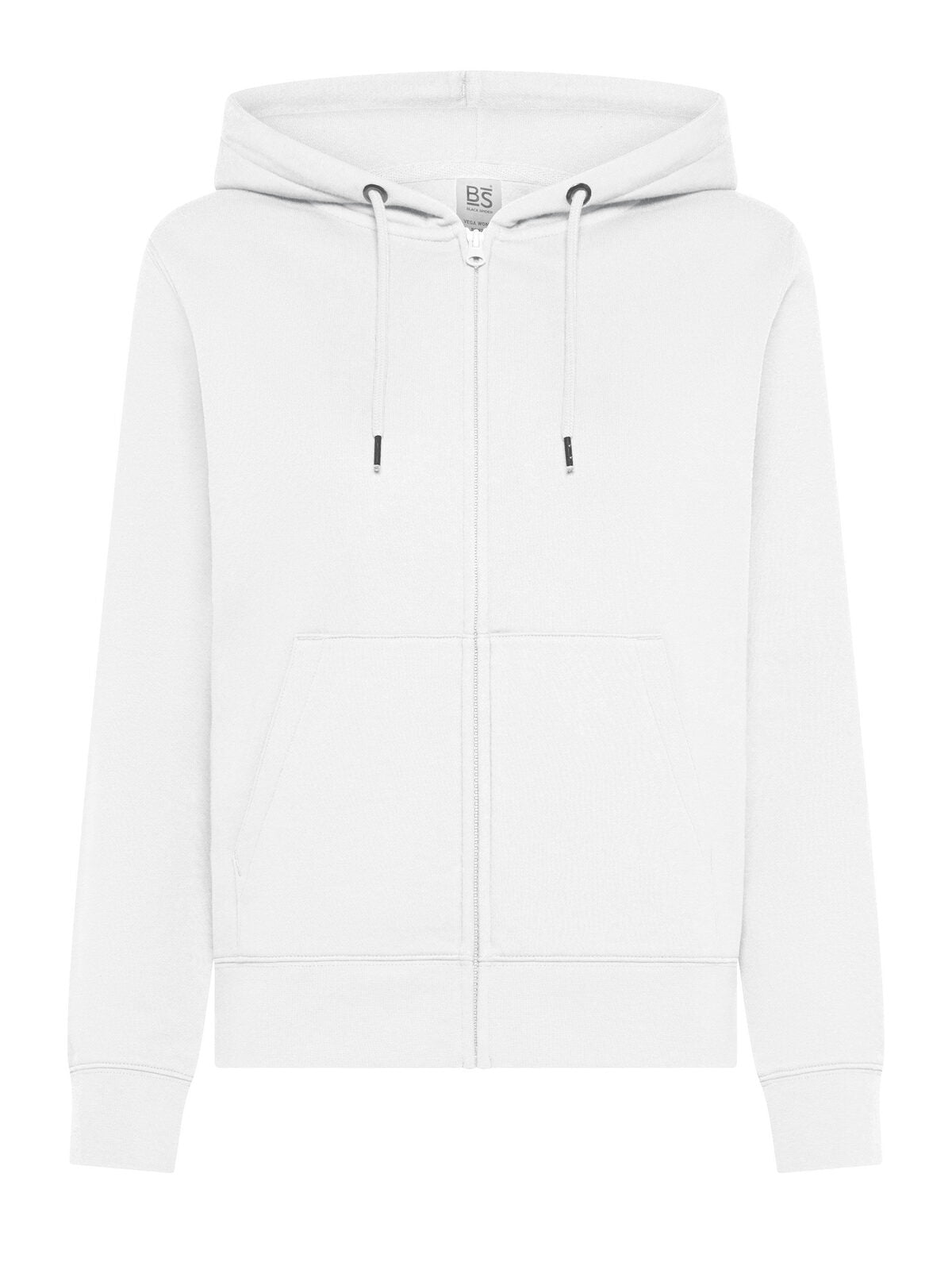 Vega Women Damen Sweatshirt / Hoodie – Black Spider – Farbe Weiß – individuell veredelbar