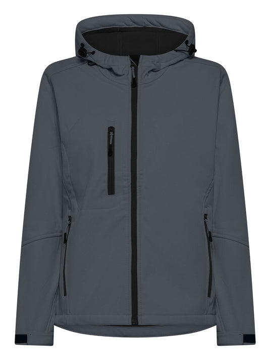 Storm Women Damen Softshell – Black Spider – Farbe Dunkelgrau – individuell veredelbar
