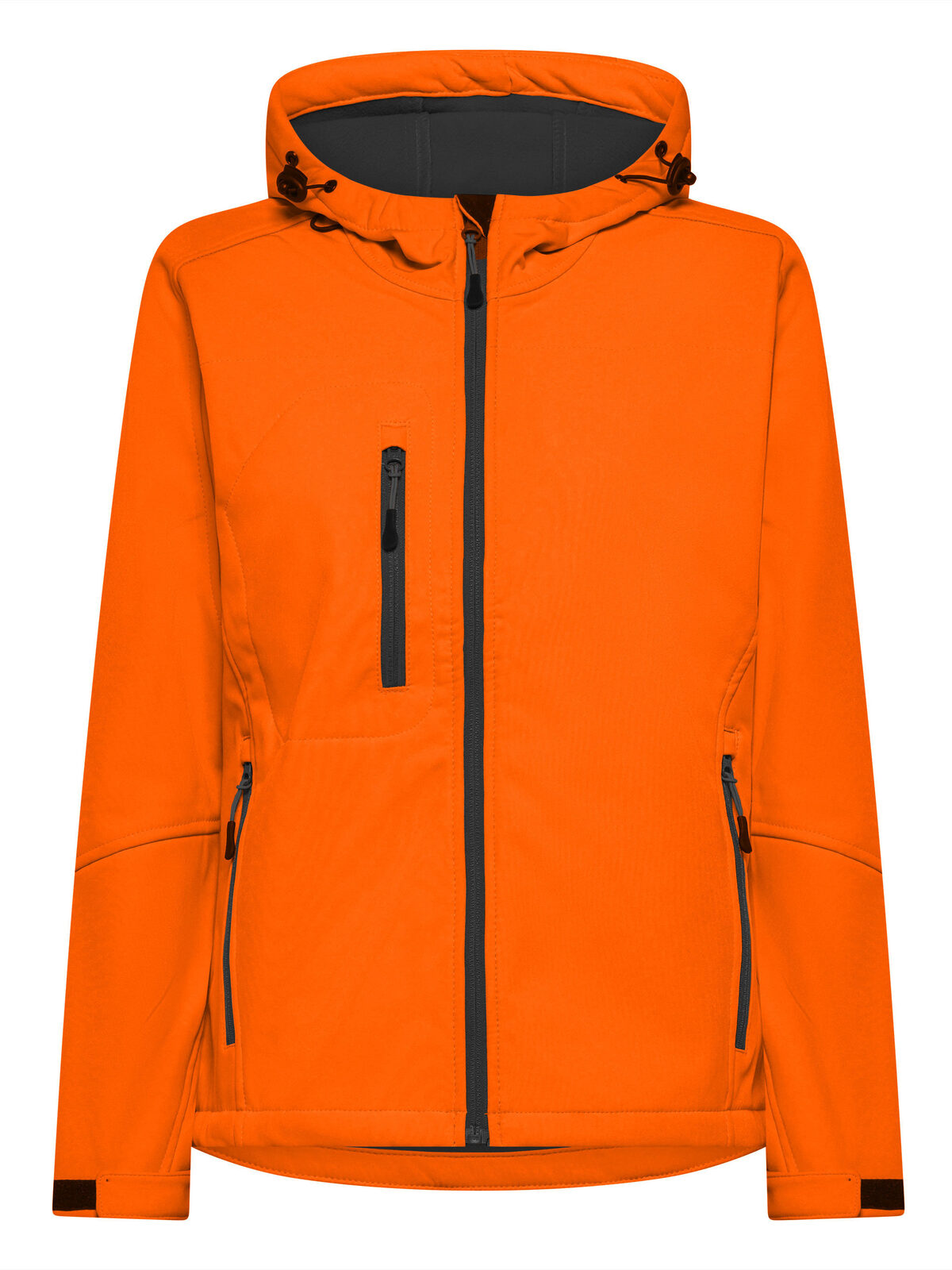Storm Women Damen Softshell – Black Spider – Farbe Orange – individuell veredelbar
