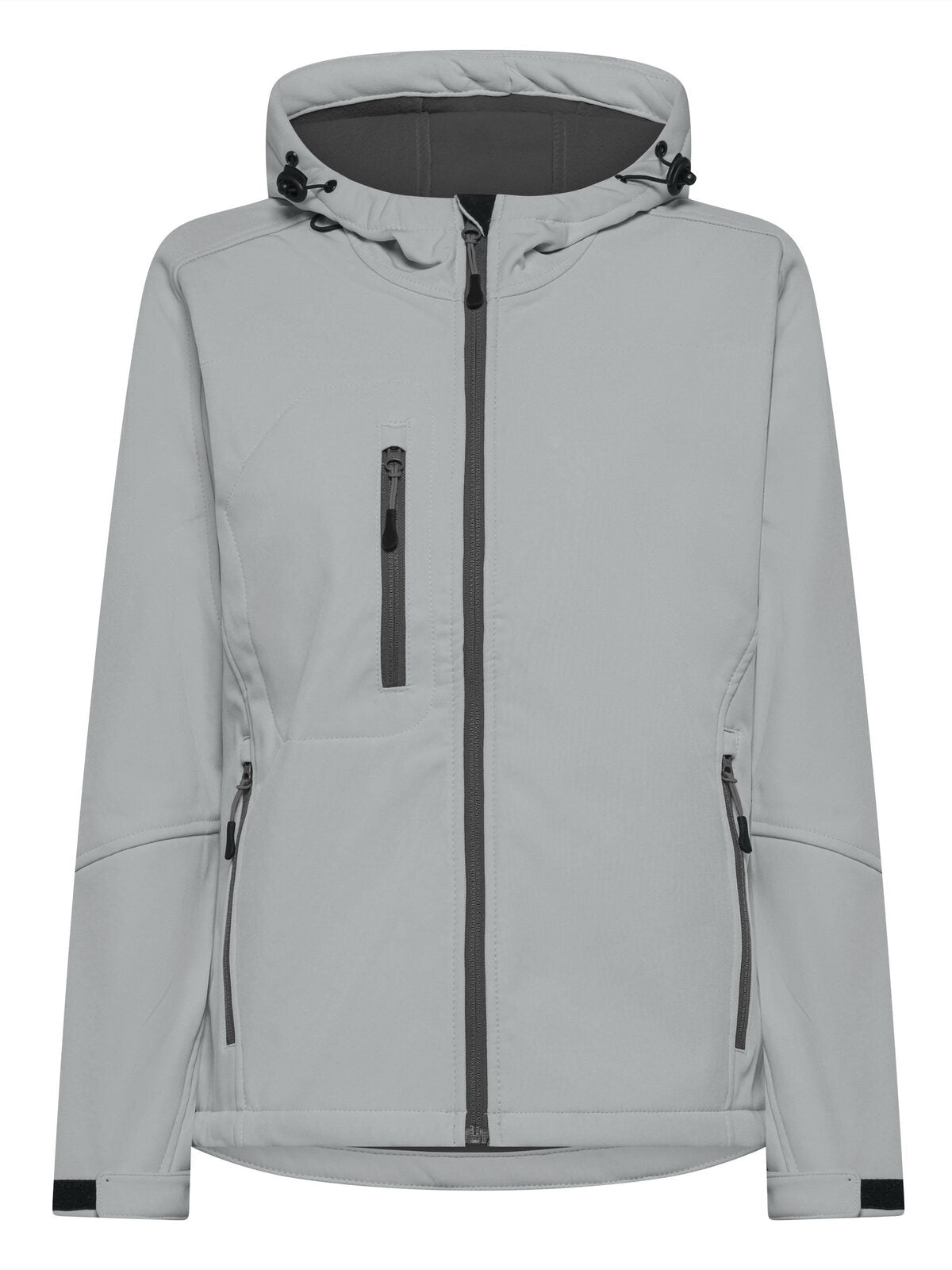 Storm Women Damen Softshell – Black Spider – Farbe Pearl grey – individuell veredelbar