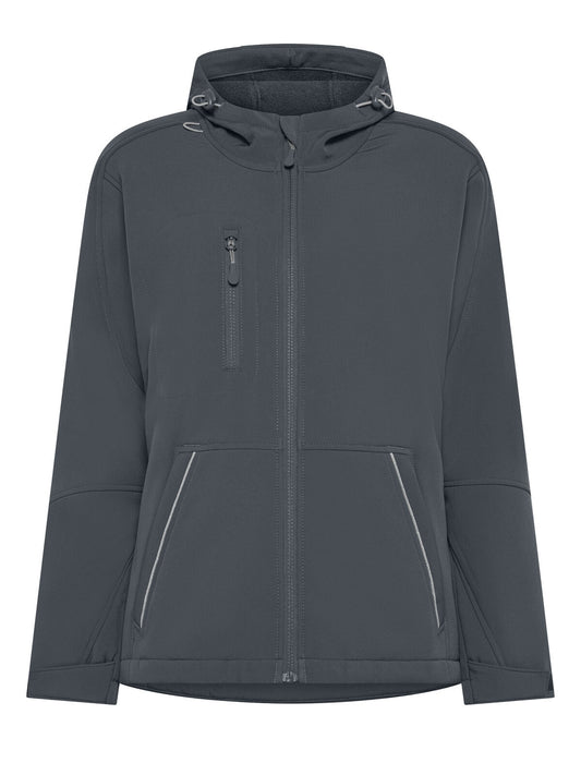Storm padded women Damen Softshell – Black Spider – Farbe Dunkelgrau – individuell veredelbar