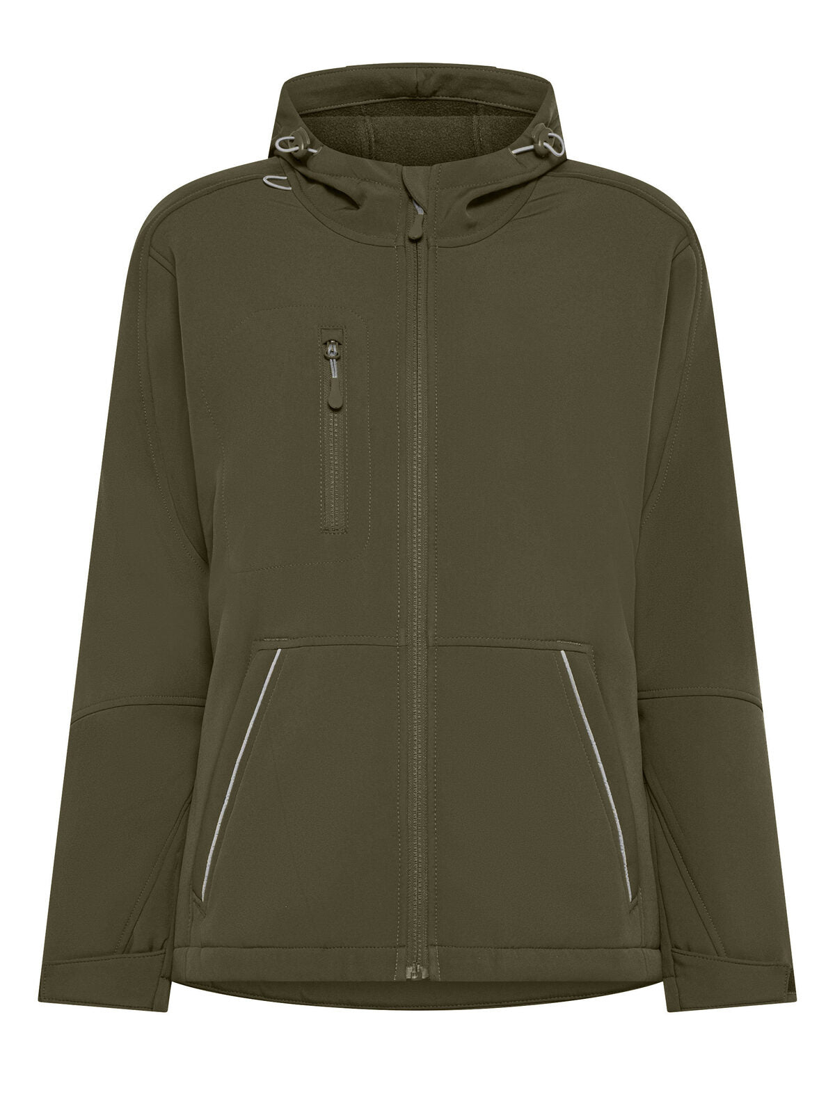 Storm padded women Damen Softshell – Black Spider – Farbe military – individuell veredelbar