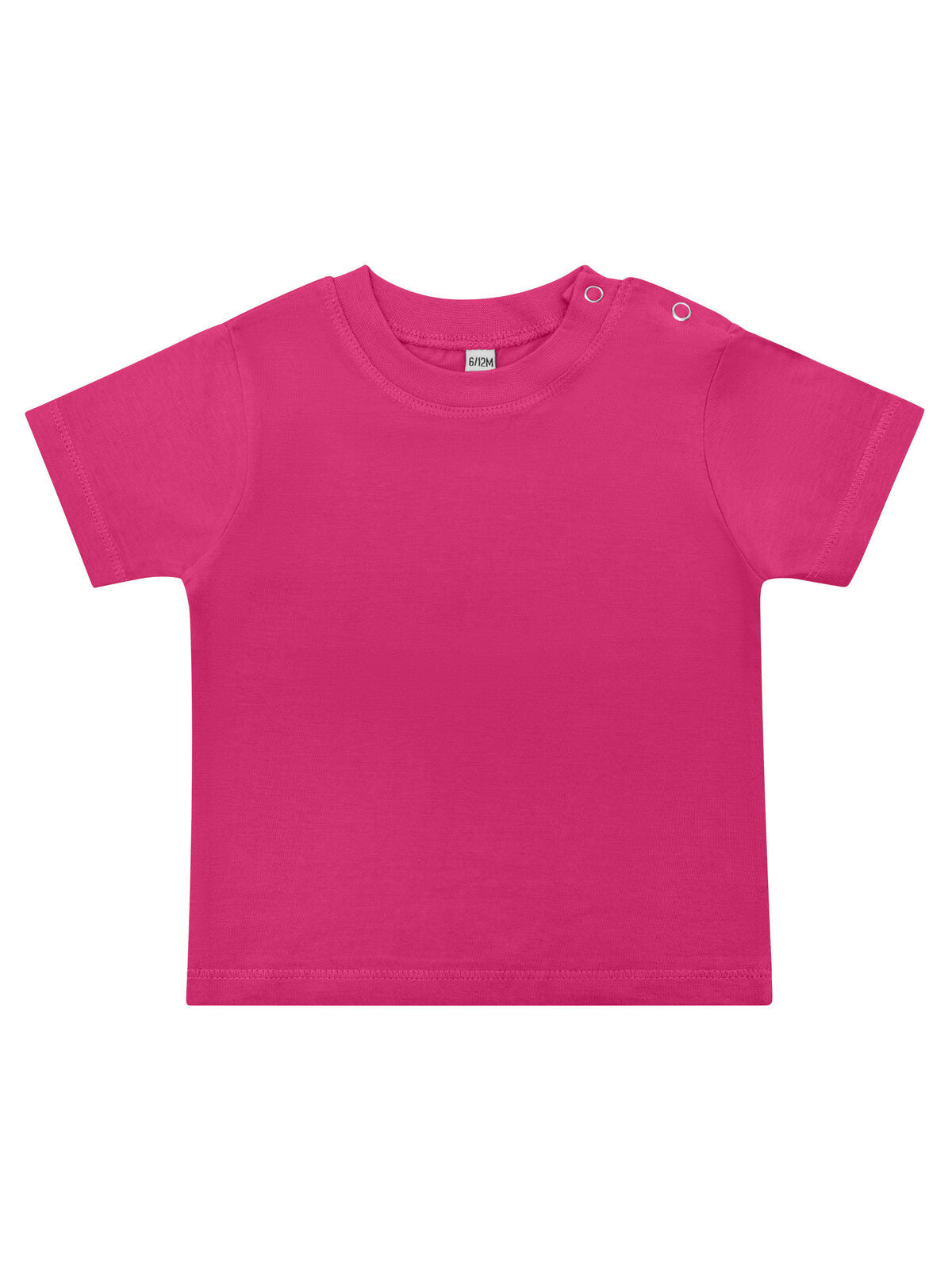 Baby T-Shirt – Black Spider – Farbe Fuchsia – individuell veredelbar