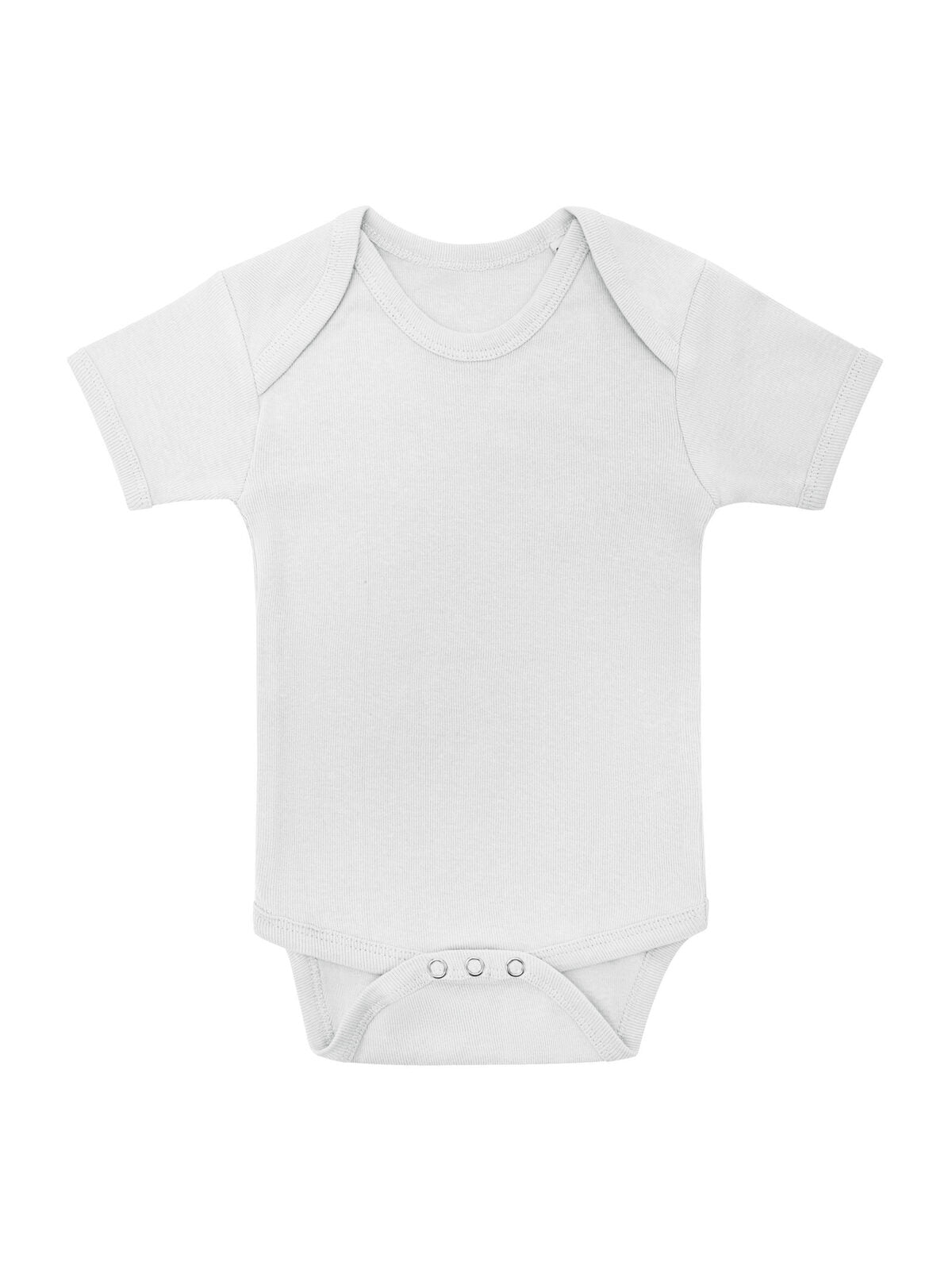 Baby Body maniche corte Babybekleidung – Black Spider – Farbe Weiß – individuell veredelbar