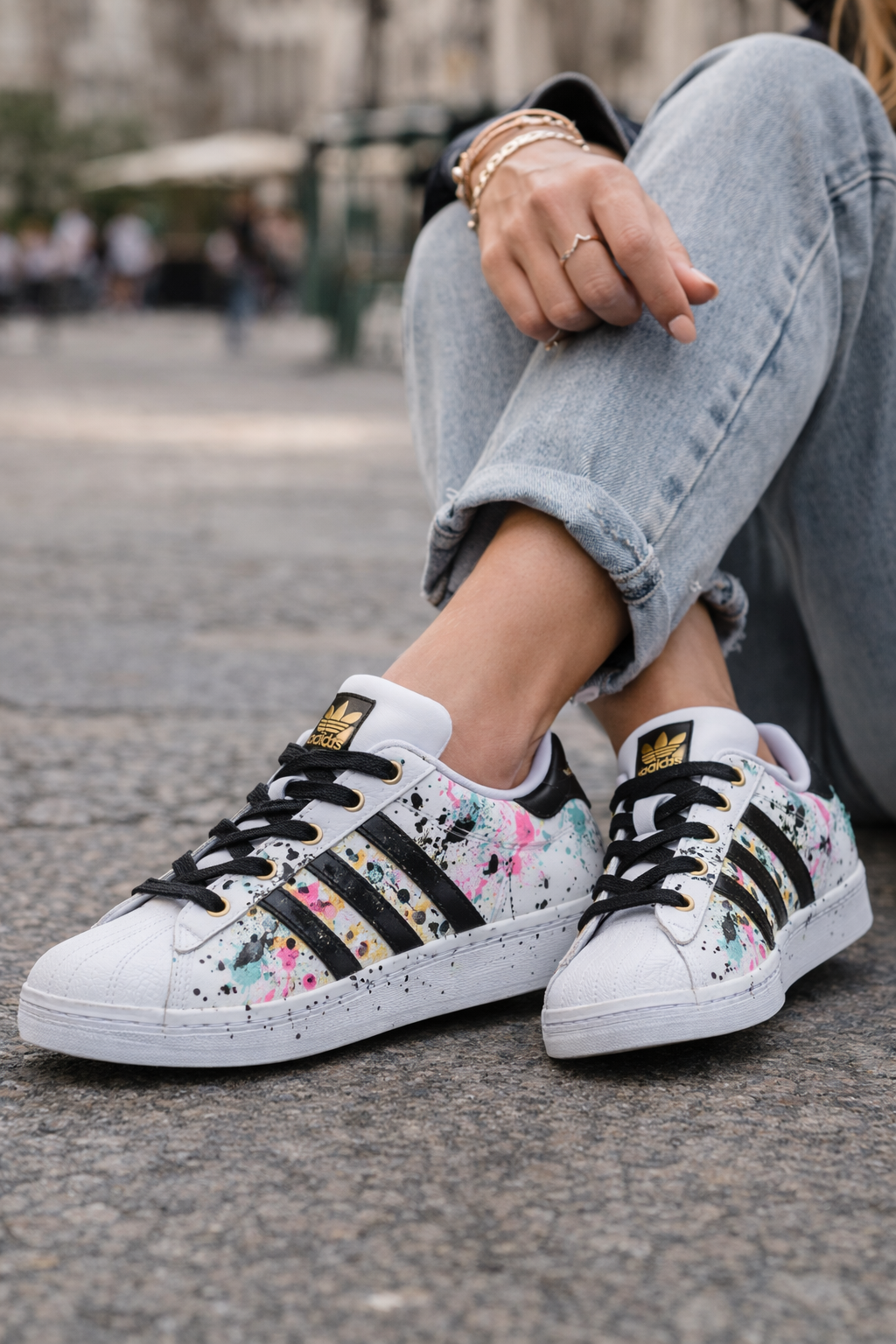 LA1970 Sneakers Personalizzate – Adidas Superstar Art. 136 Tiffany