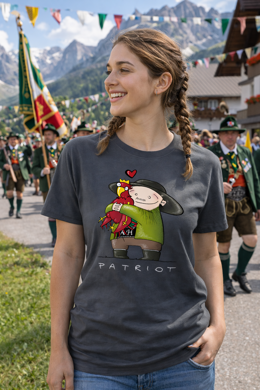 Jochen Gasser Women's T-Shirt – HOFER Patriot Design