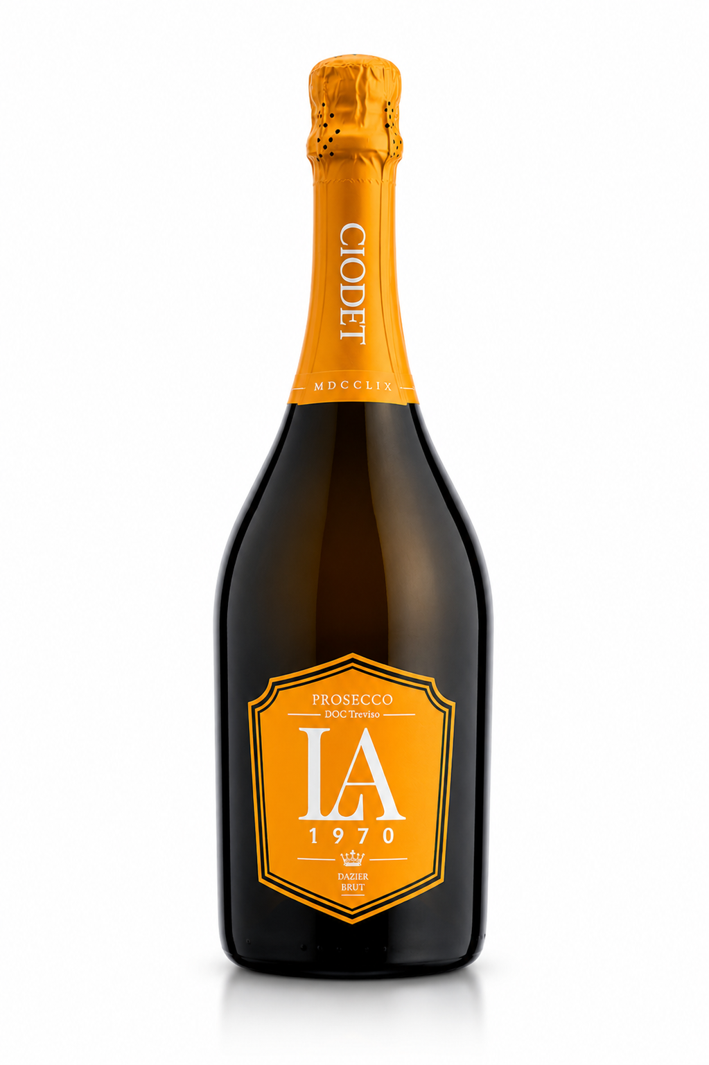 DAZIÉR Prosecco DOC Treviso Brut 0,75l – con etichetta personalizzata | LA1970