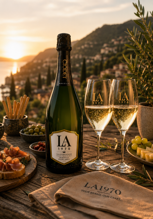 BARTOLO Prosecco DOCG Extra Brut 0,75l – mit eigenem Etikett | LA1970