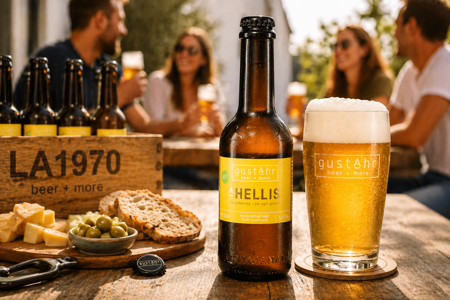 HELLIS – Helles Lagerbier 12 St. x 0,33 l  Mild. Ausgewogen. Klassisch. | LA1970