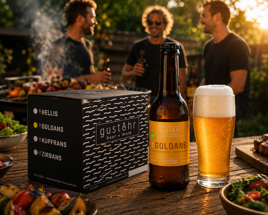 GOLDANS – Birra di frumento non filtrata 12 bott. x 0,33 l  Corposa. Speziata. Rinfrescante. | LA1970