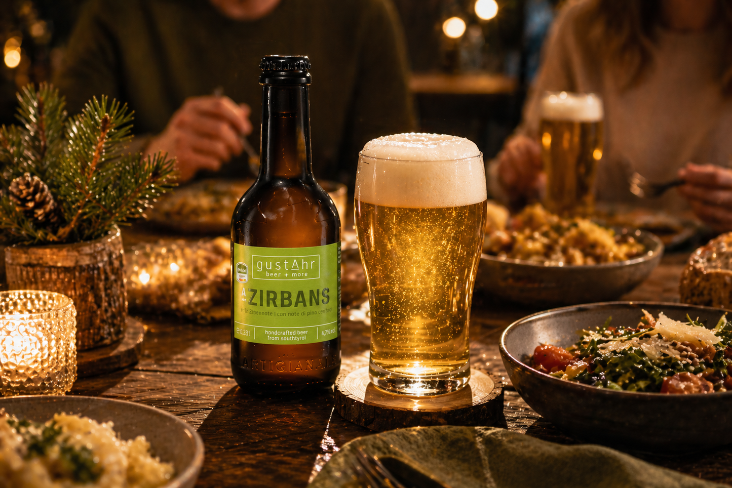 ZIRBANS – Birra di pino cembro 6 bott. x 0,75 l Fresca. Luppolata. Unica. | LA1970