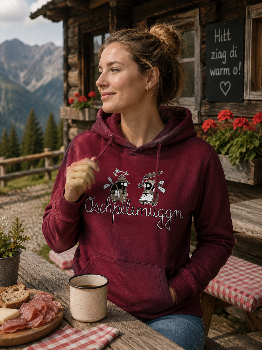 Maglietta da uomo Jochen Gasser – design Oschpelemuggn