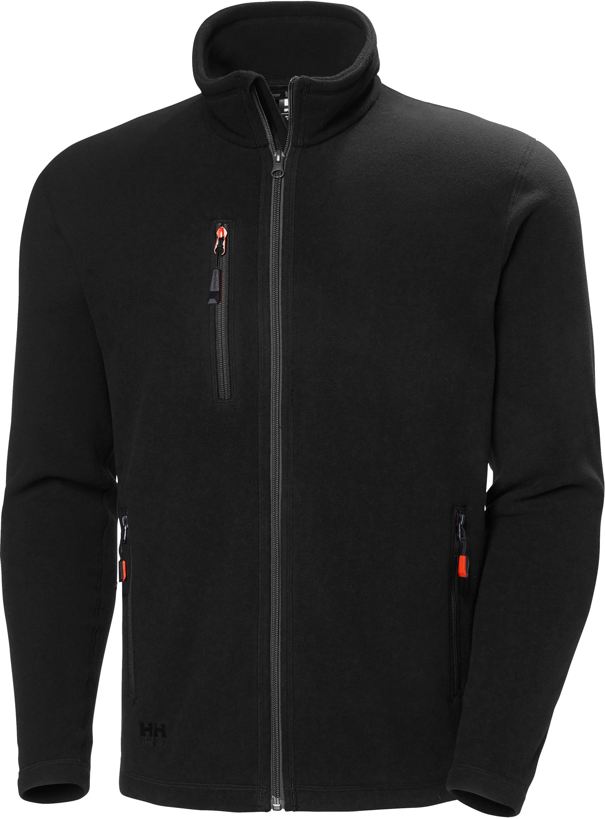 Fleecejacke Oxford 72026 ? recyceltes Microfleece – Schwarz