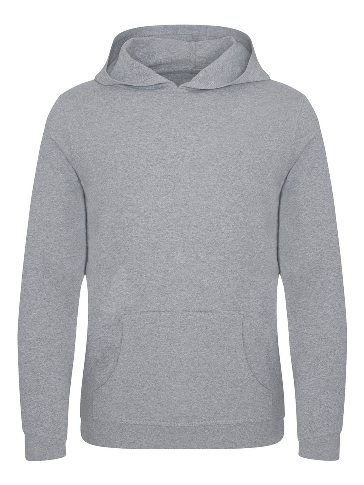 Lusaka Sustainable Hoody Sweatshirt / Hoodie – Ecologie by AWDis – Farbe heather grey – individuell veredelbar