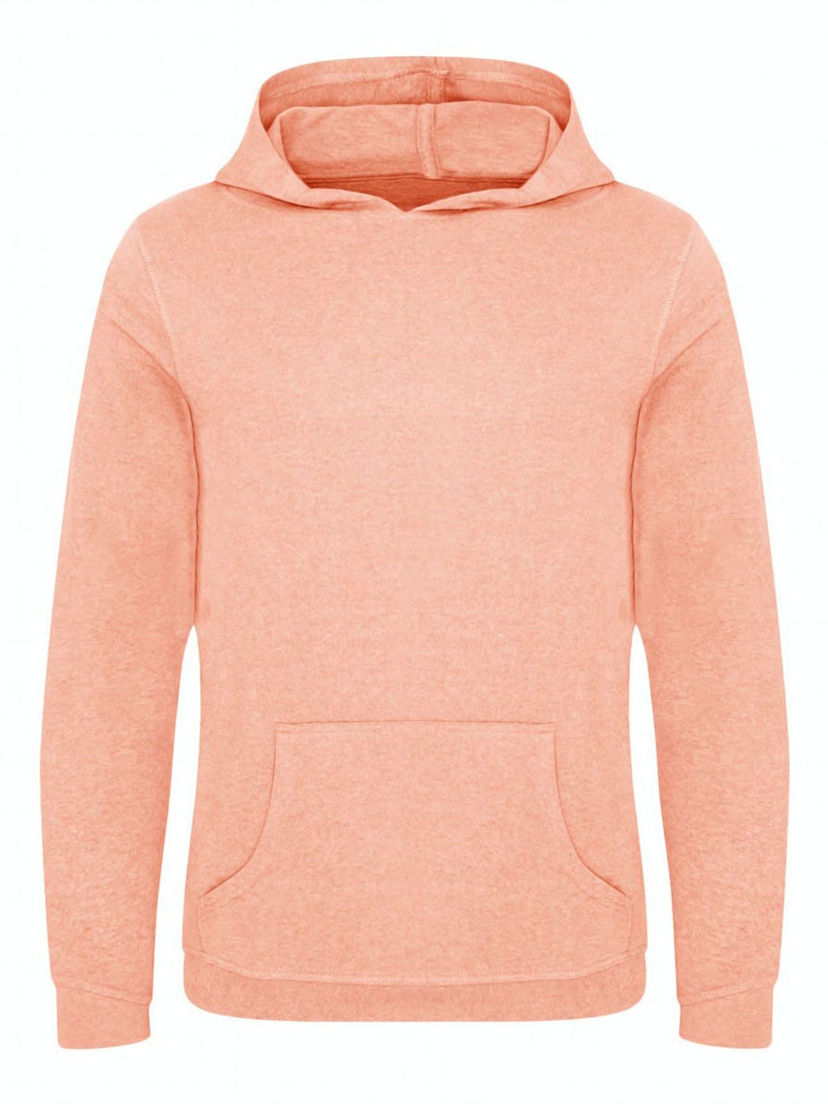 Lusaka Sustainable Hoody Sweatshirt / Hoodie – Ecologie by AWDis – Farbe soft peach – individuell veredelbar