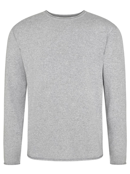 Arenal Knit Sweater Unisex Strick / Weste – Ecologie by AWDis – Farbe heather grey – individuell veredelbar