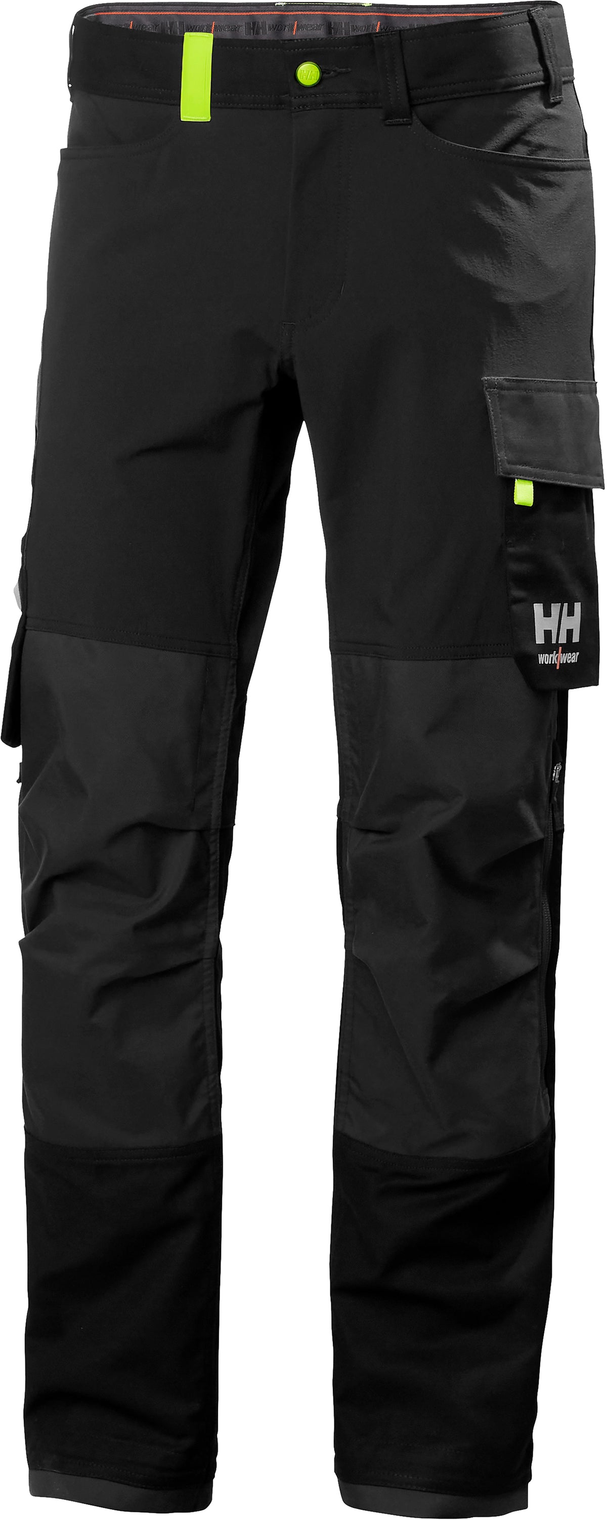 Arbeitshose Oxford Connect 77395 mit Stretch – Schwarz/Ebony