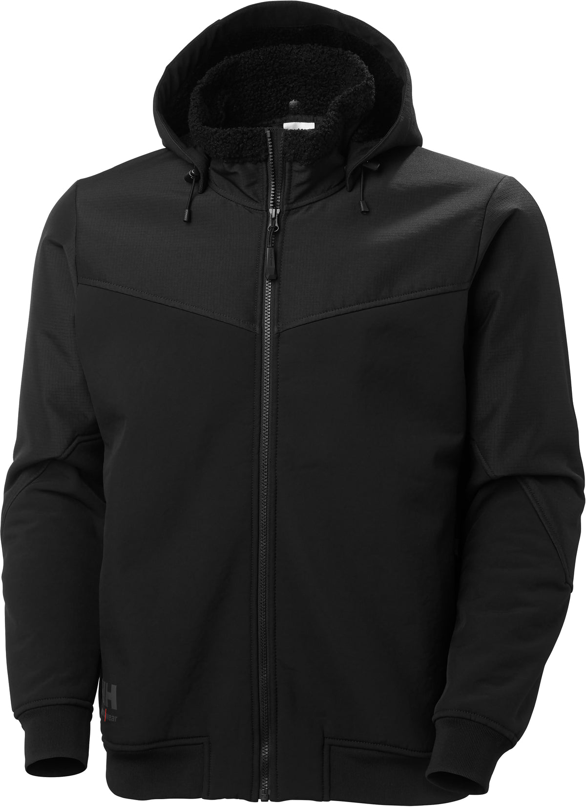 Winter-Softshelljacke Oxford 74291 dreilagig – Schwarz