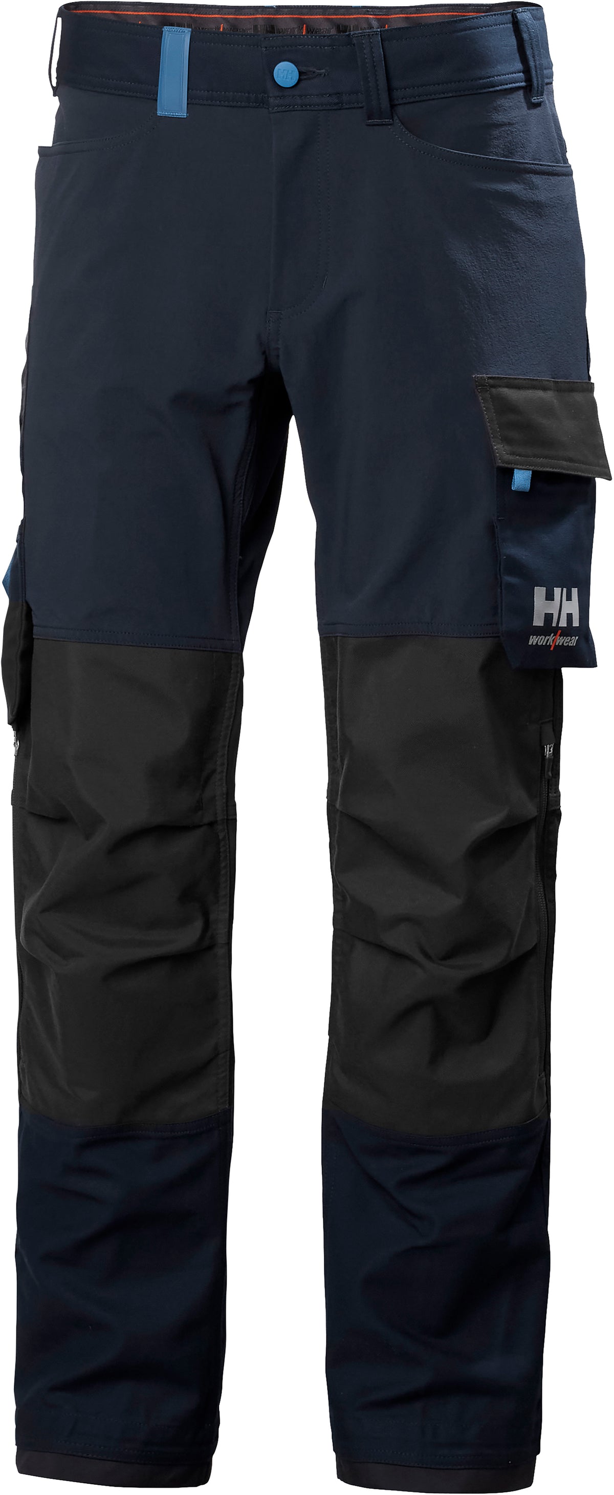 Arbeitshose Oxford Connect 77395 mit Stretch – Marineblau/Ebony