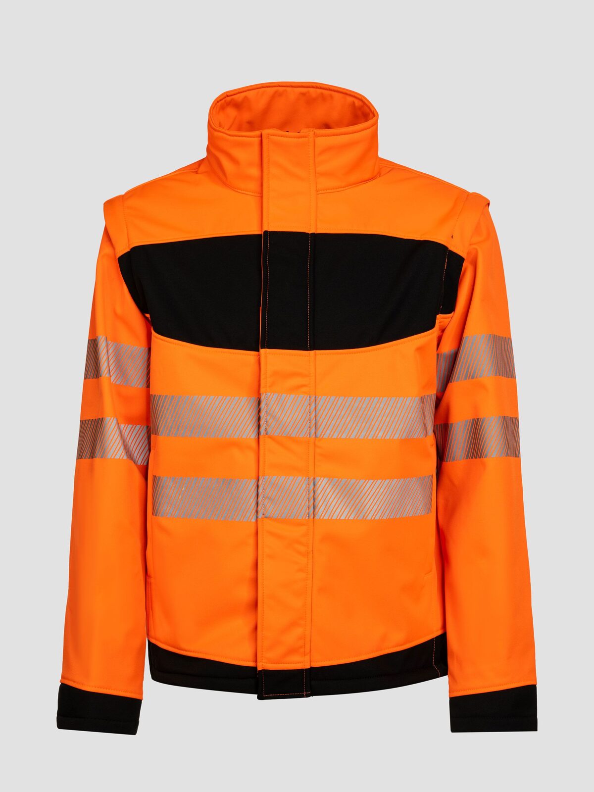 Softshell Jacket Herren – Korntex – Farbe Orange/Black – individuell veredelbar