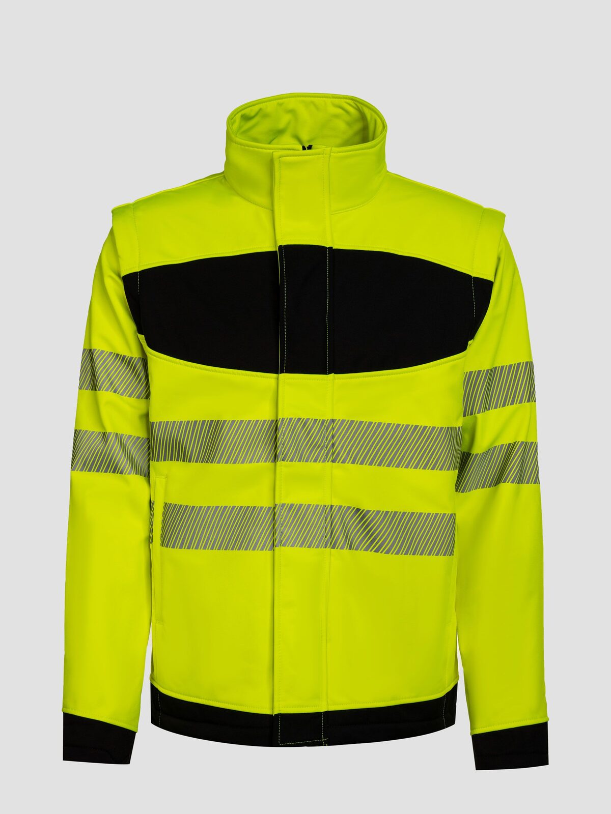 Softshell Jacket Herren – Korntex – Farbe Yellow/Black – individuell veredelbar