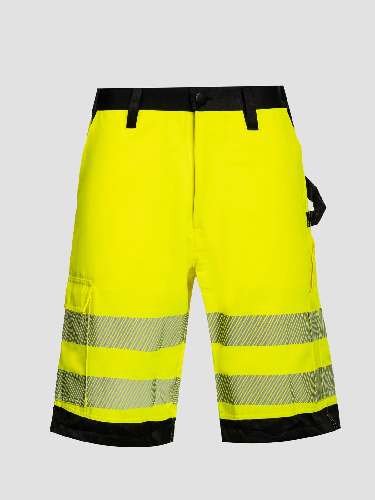 Workwear Shorts Herren Hose / Rock – Korntex – Farbe Yellow/Black – individuell veredelbar
