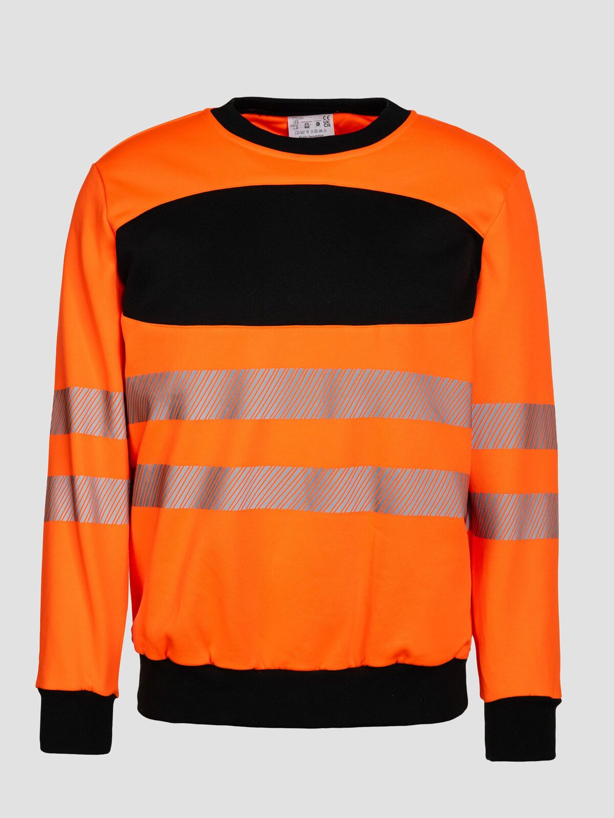 Sweatshirt Herren Sweatshirt / Hoodie – Korntex – Farbe Orange/Black – individuell veredelbar