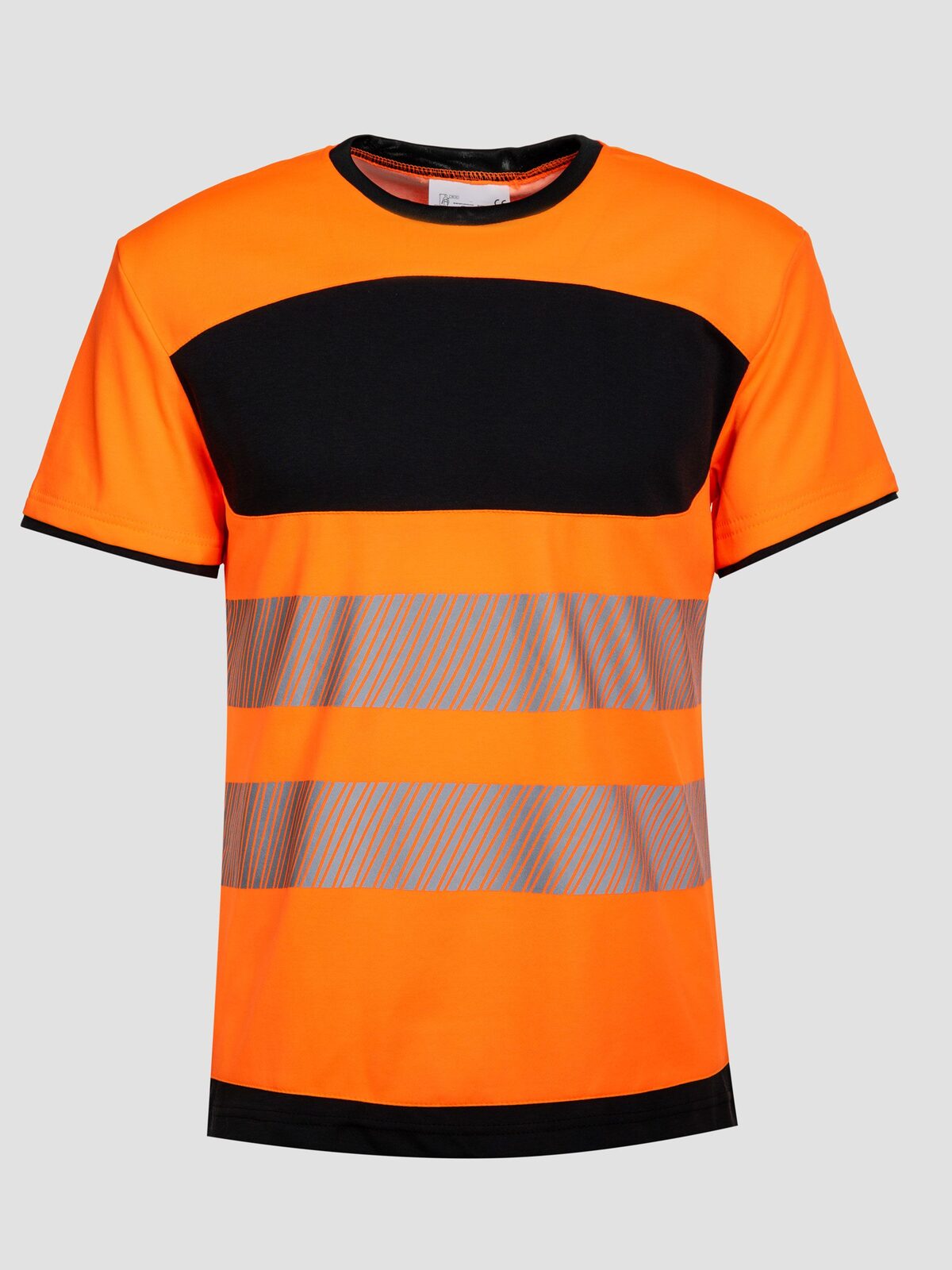 Herren T-Shirt – Korntex – Farbe Orange/Black – individuell veredelbar