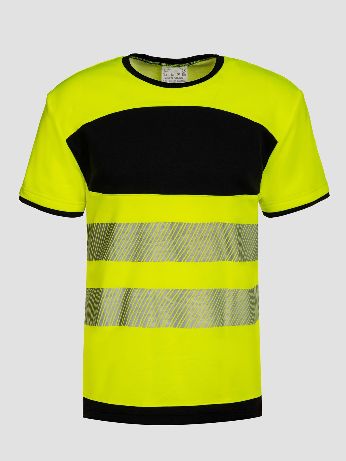 Herren T-Shirt – Korntex – Farbe Yellow/Black – individuell veredelbar