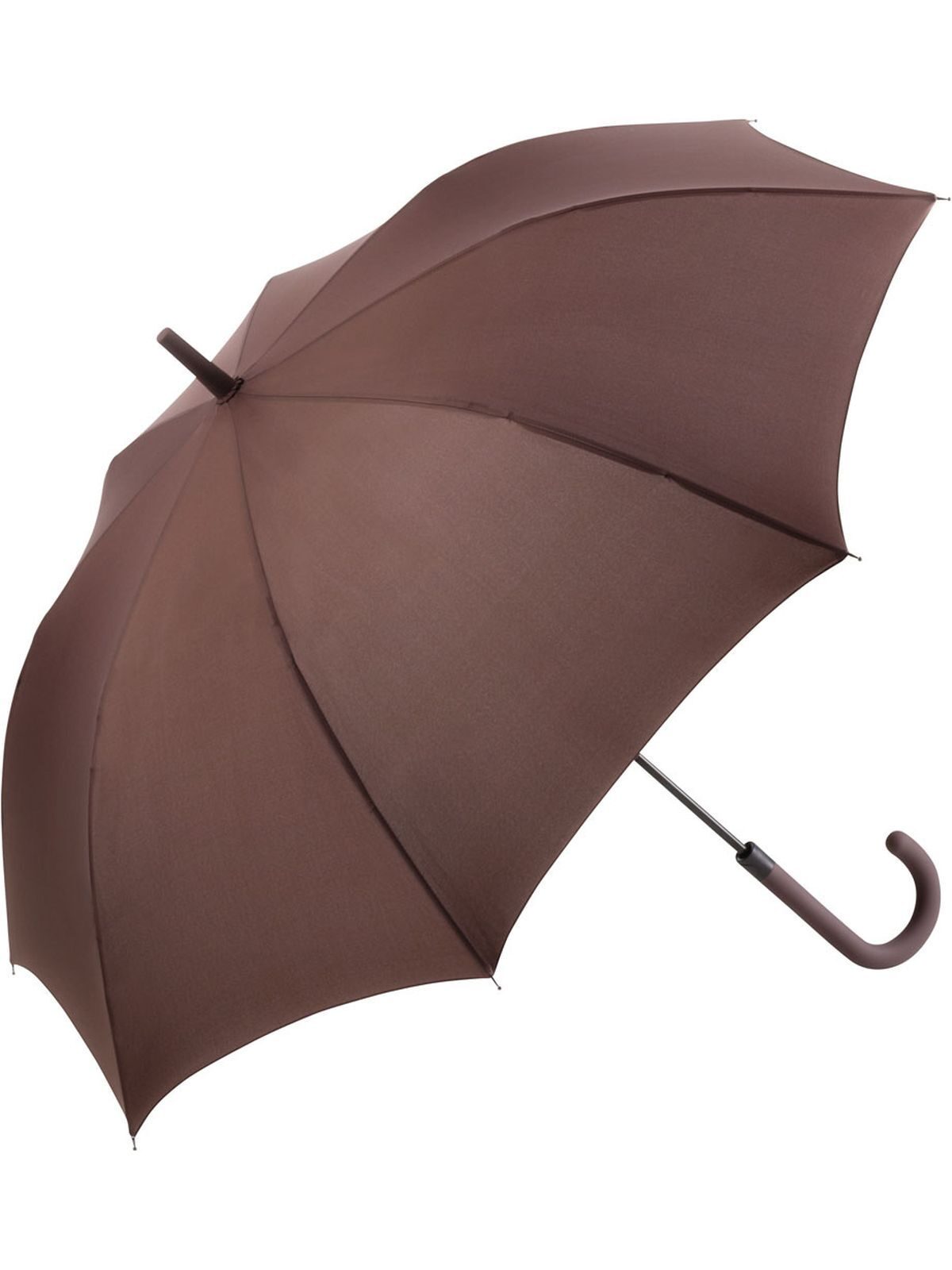 Regular umbrella ®-Fashion AC Herren Regenschirm – FAre – Farbe Mocha – individuell veredelbar