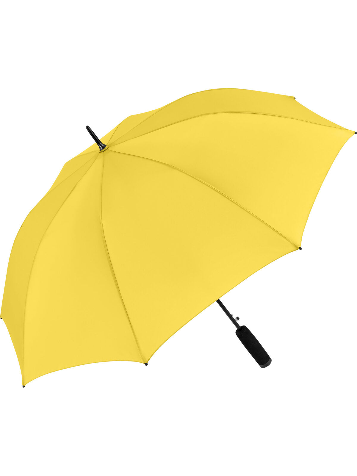 AC stick umbrella Regenschirm – FAre – Farbe Gelb – individuell veredelbar