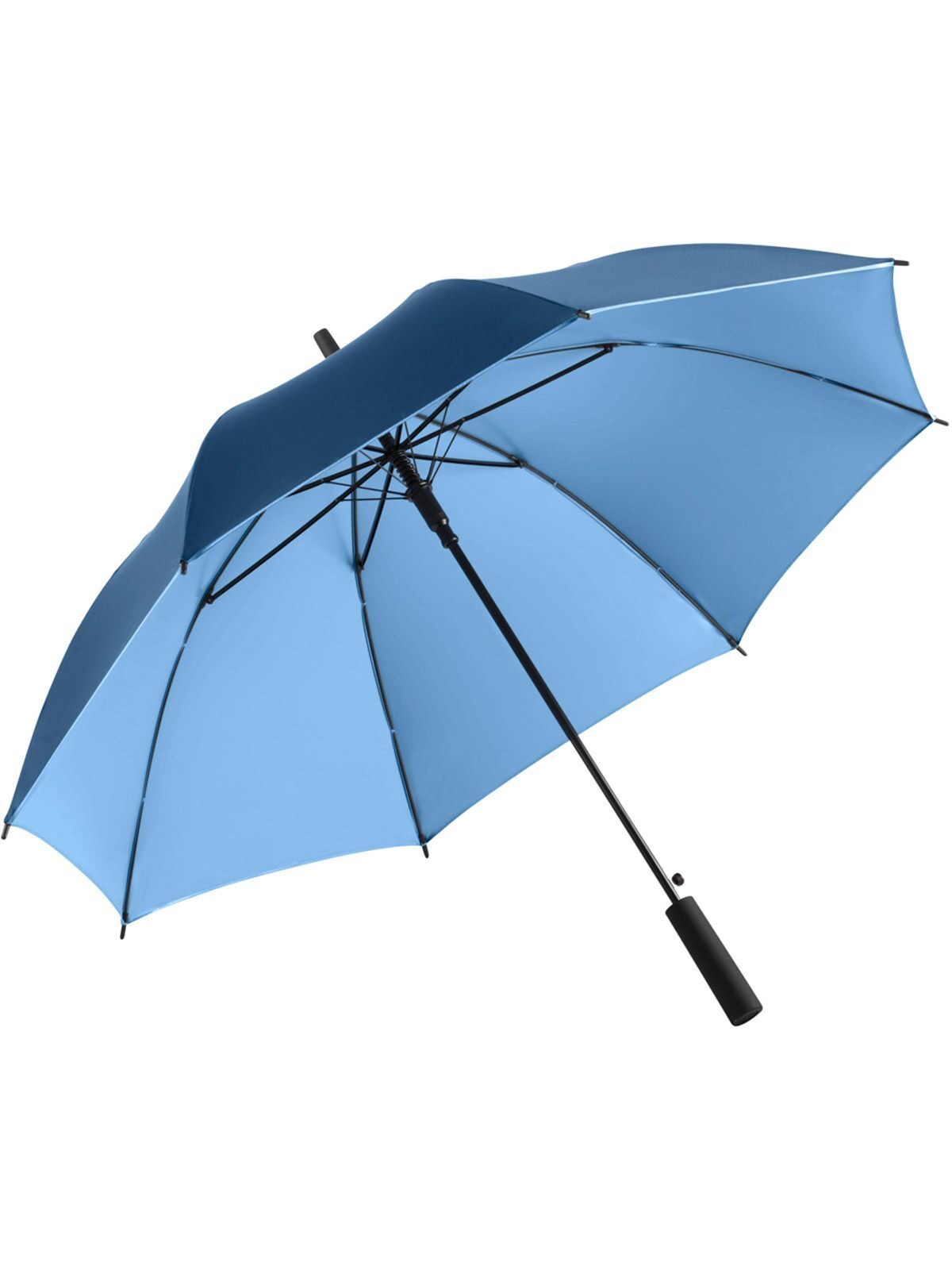 AC regular umbrella ® Doubleface Regenschirm – FAre – Farbe Navy/Light Blue – individuell veredelbar
