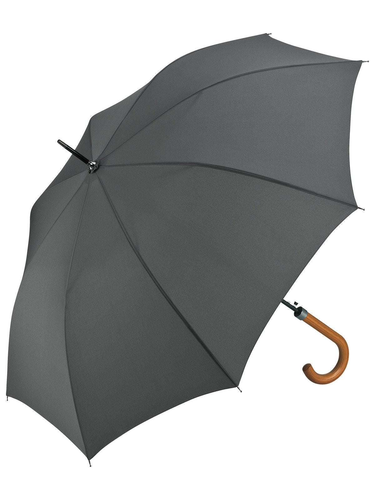 AC regular umbrella Damen Regenschirm – FAre – Farbe Grau – individuell veredelbar
