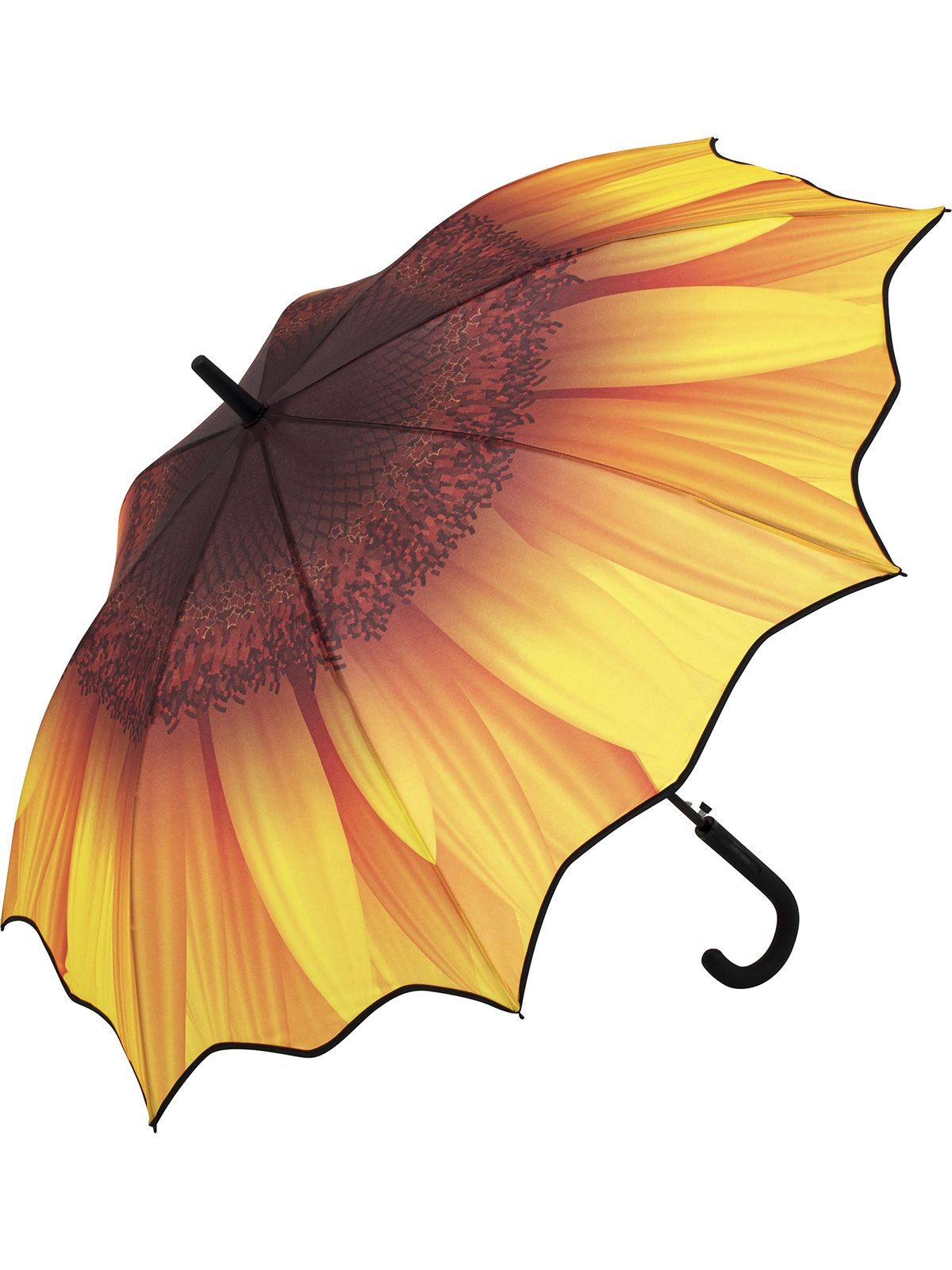AC regular umbrella -Motiv Regenschirm – FAre – Farbe Sunflower – individuell veredelbar