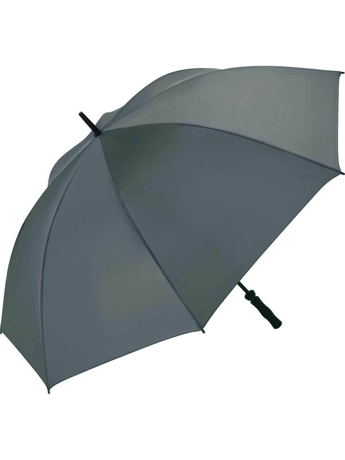 Fibreglass golf umbrella Regenschirm – FAre – Farbe Grau – individuell veredelbar