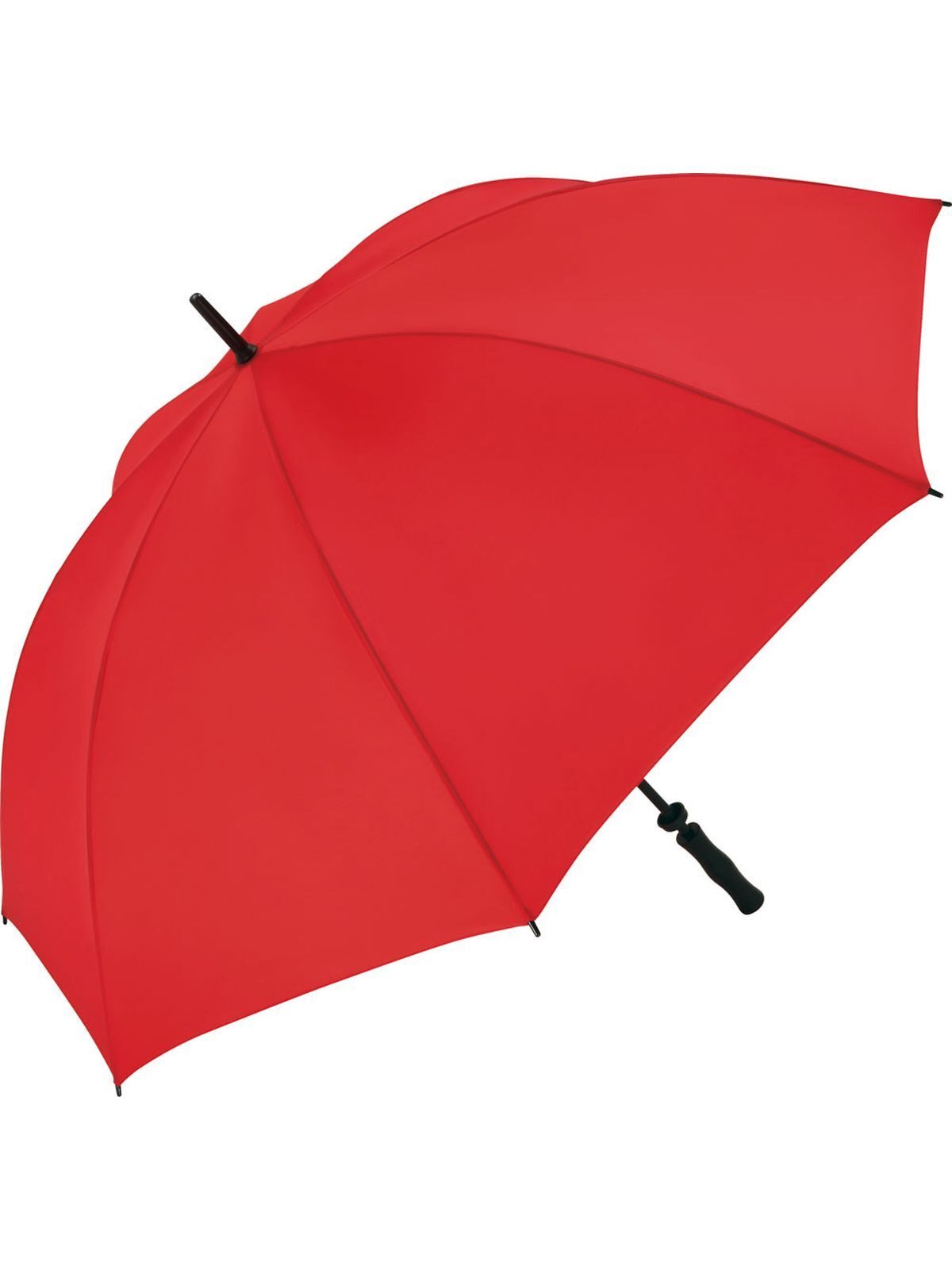Fibreglass golf umbrella Regenschirm – FAre – Farbe Rot – individuell veredelbar