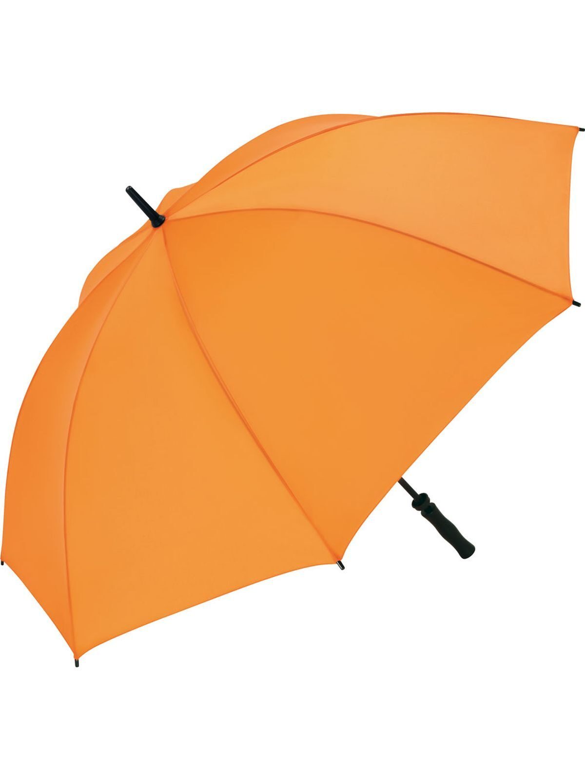 Fibreglass golf umbrella Regenschirm – FAre – Farbe Orange – individuell veredelbar