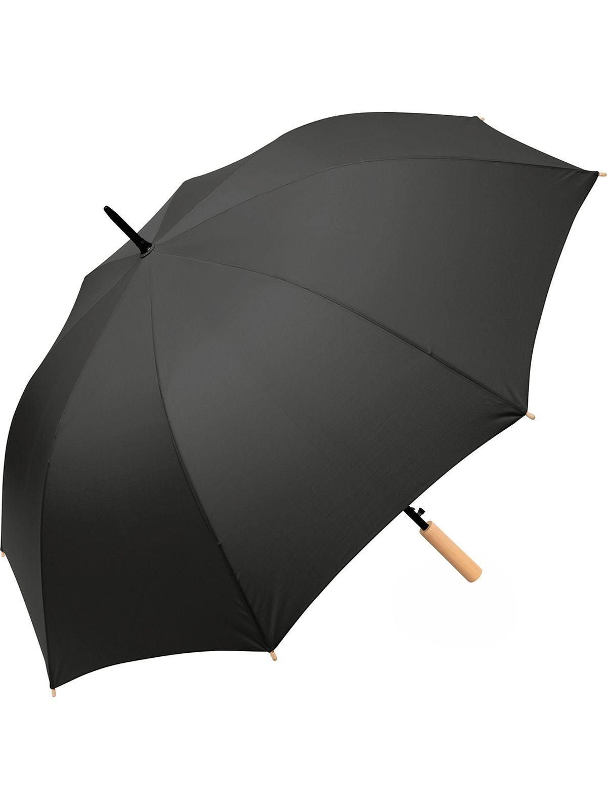 AC golf umbrella ÖkoBrella Herren Regenschirm – FAre – Farbe Black wS – individuell veredelbar