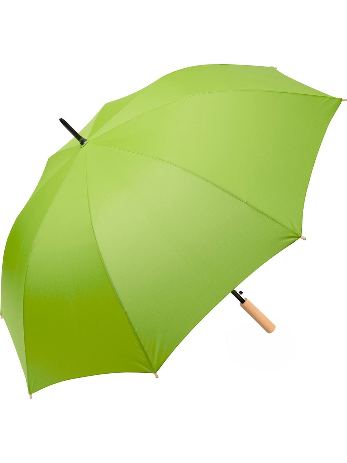 AC golf umbrella ÖkoBrella Herren Regenschirm – FAre – Farbe Lime ws – individuell veredelbar