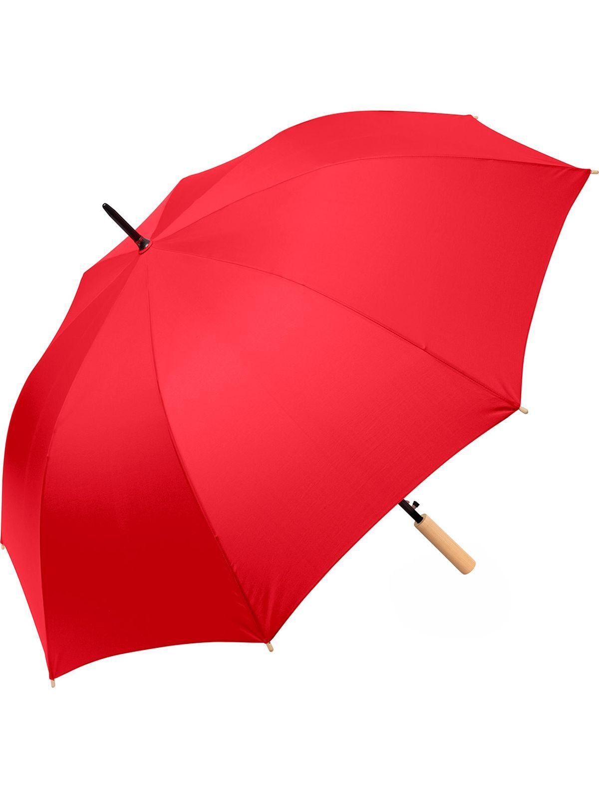 AC golf umbrella ÖkoBrella Herren Regenschirm – FAre – Farbe Red ws – individuell veredelbar
