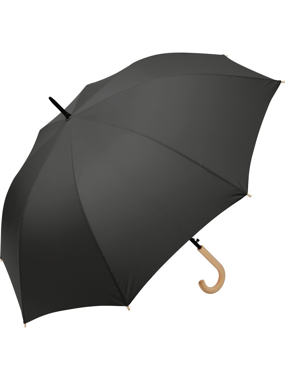 AC golf umbrella ÖkoBrella Regenschirm – FAre – Farbe Black wS – individuell veredelbar