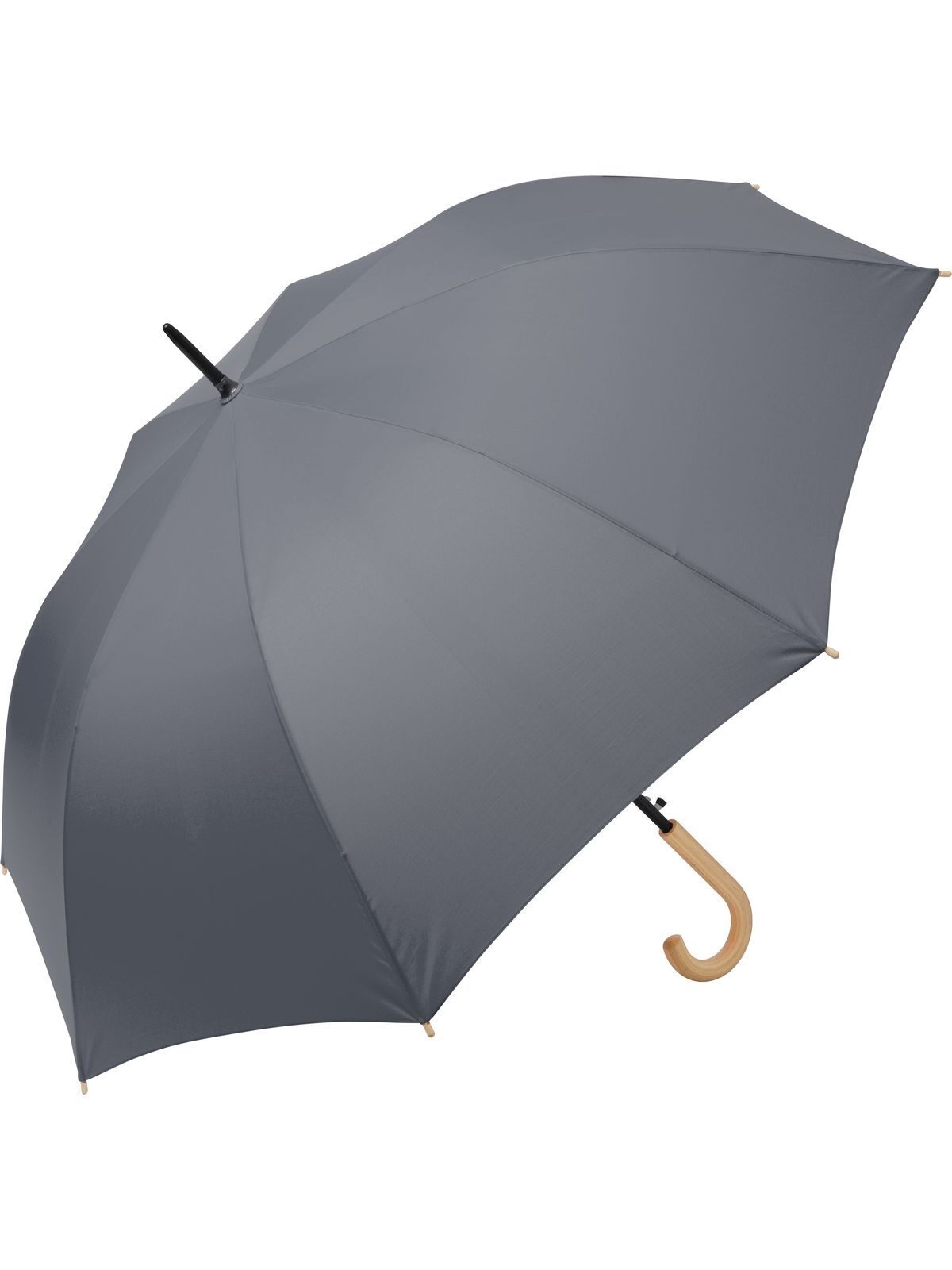AC golf umbrella ÖkoBrella Regenschirm – FAre – Farbe Grey ws – individuell veredelbar