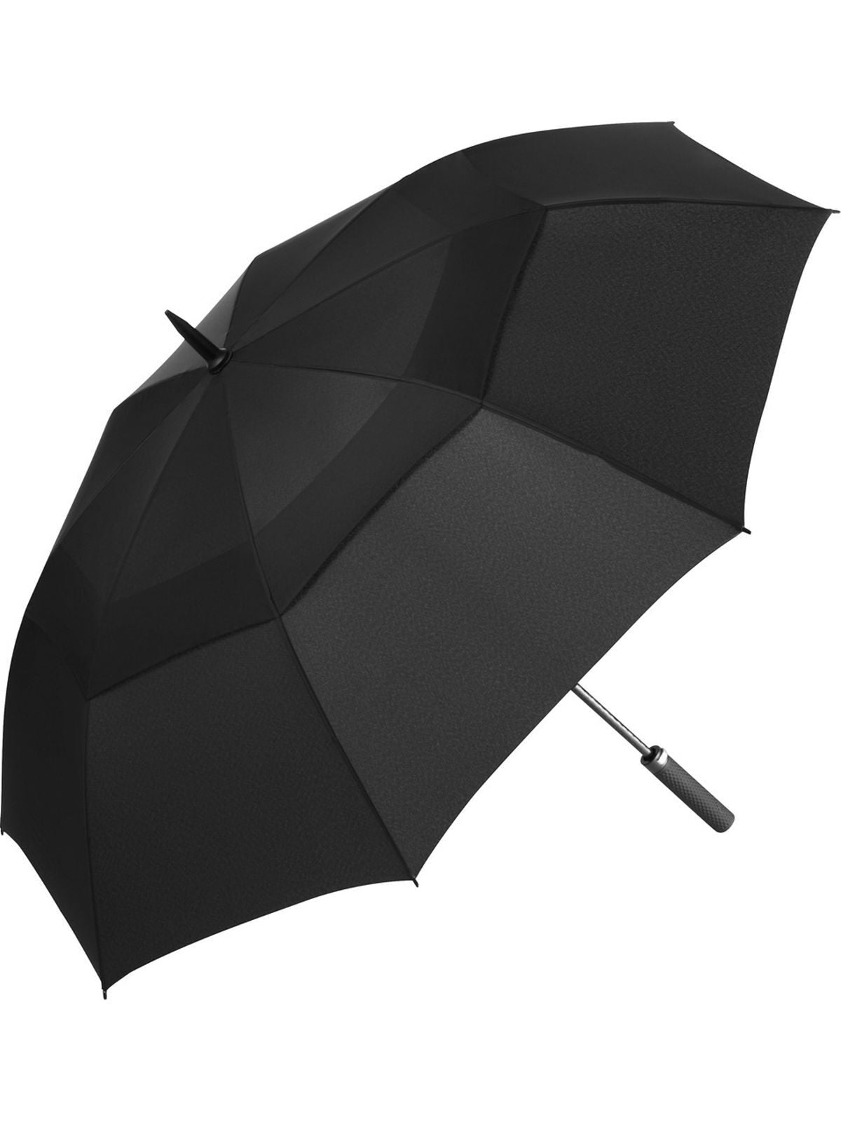 AC golf umbrella Fibermatic XL Vent Herren Regenschirm – FAre – Farbe Schwarz – individuell veredelbar