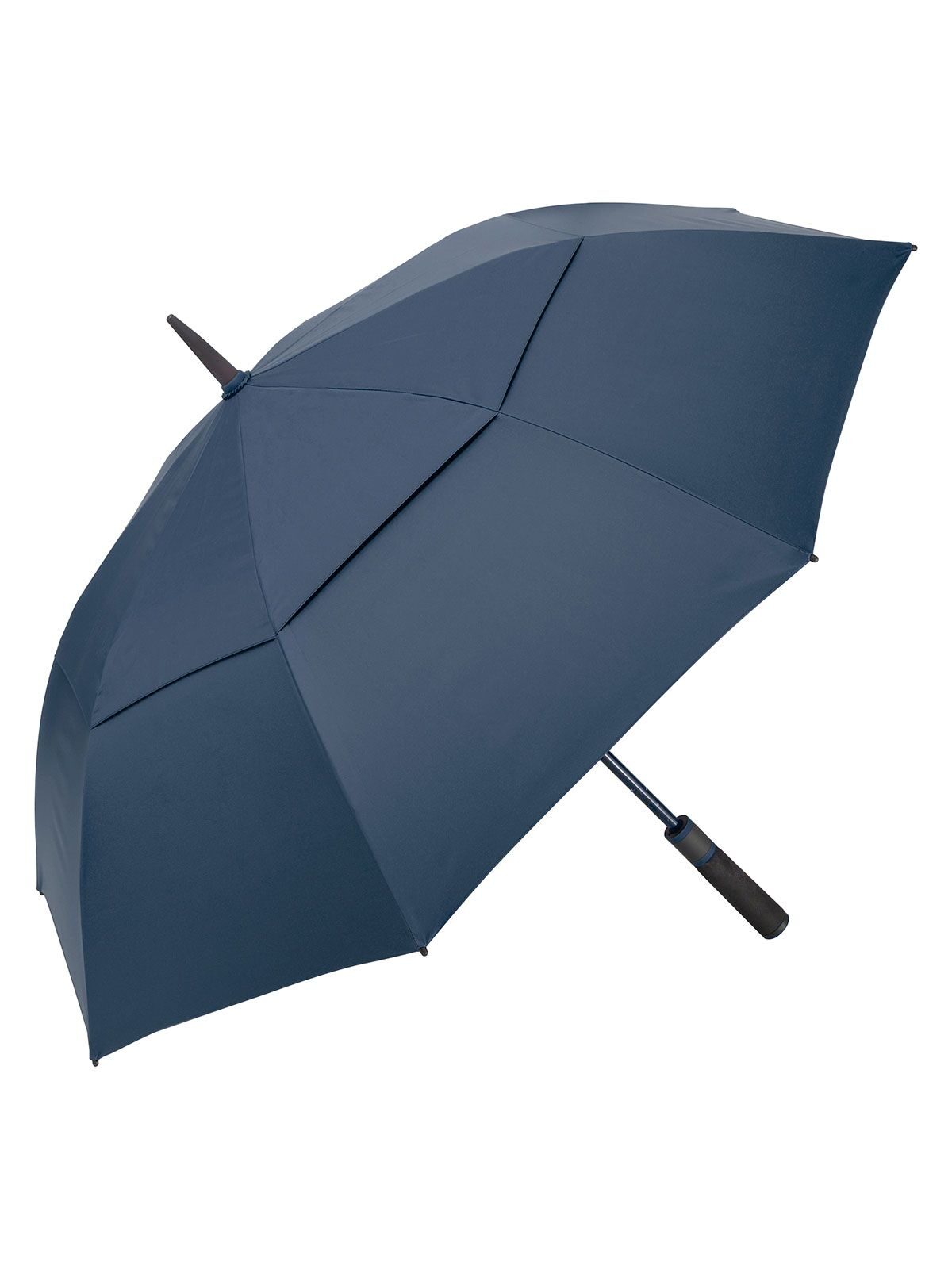 AC golf umbrella ®-Doubleface XL Vent Herren Regenschirm – FAre – Farbe Navy wS/Black – individuell veredelbar