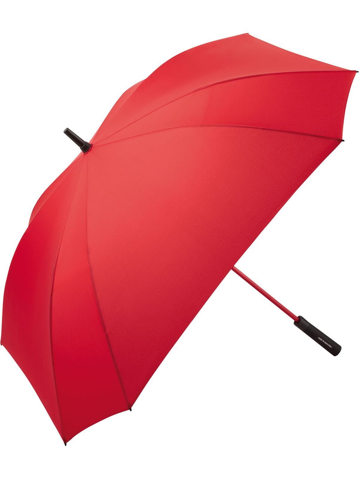 AC golf umbrella Jumbo® XL Square Color Herren Regenschirm – FAre – Farbe Rot – individuell veredelbar