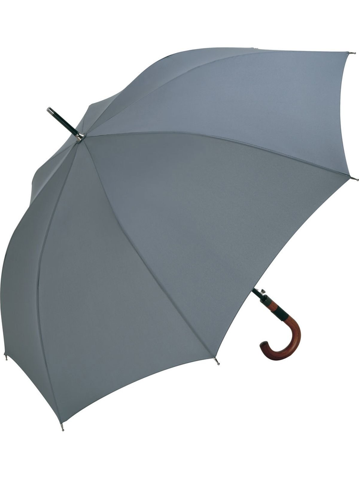 AC midsize umbrella ®-Collection Herren Regenschirm – FAre – Farbe Grau – individuell veredelbar
