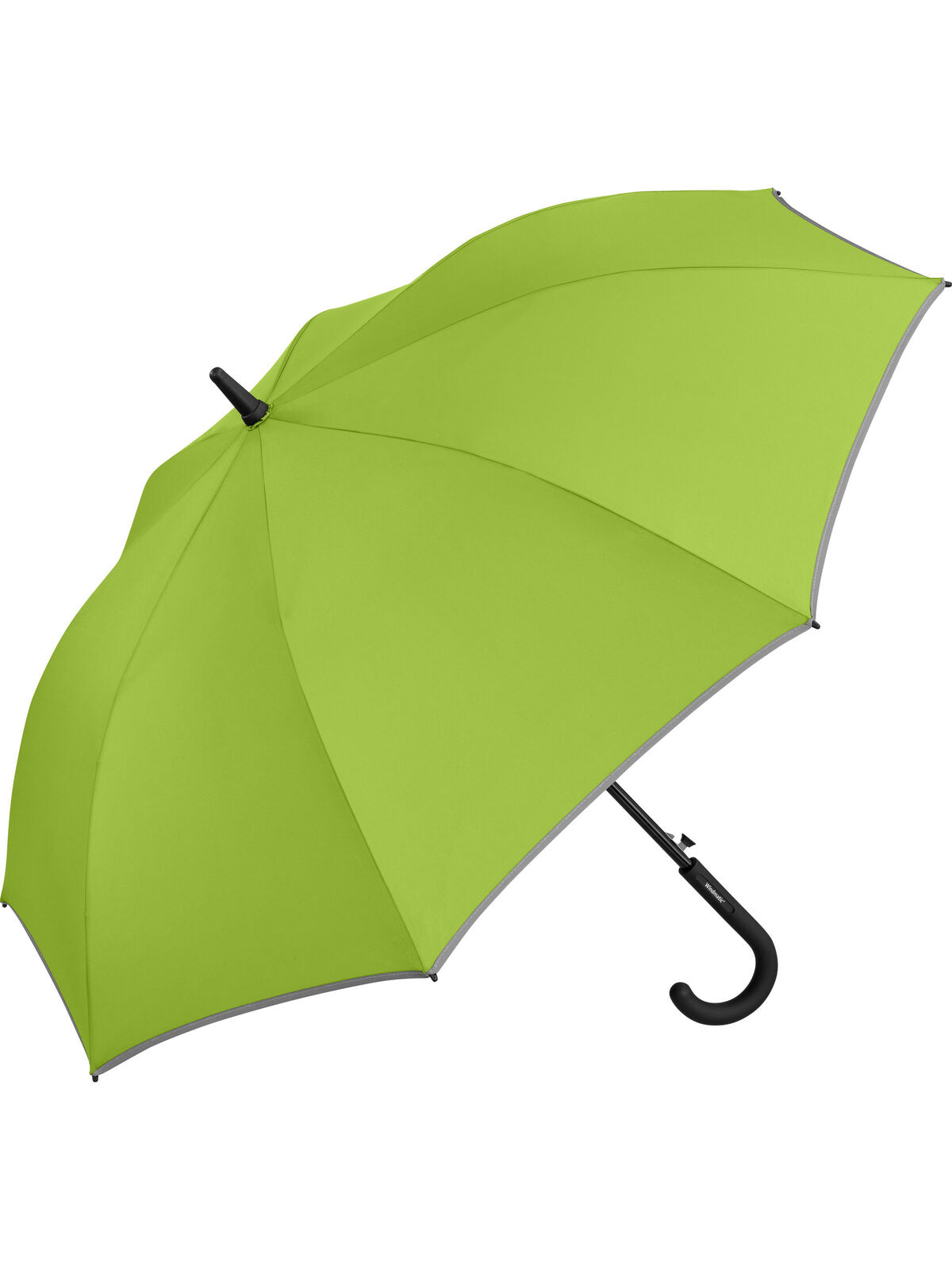Midsize umbrella AC ® Windmatic® Regenschirm – FAre – Farbe Lime ws – individuell veredelbar
