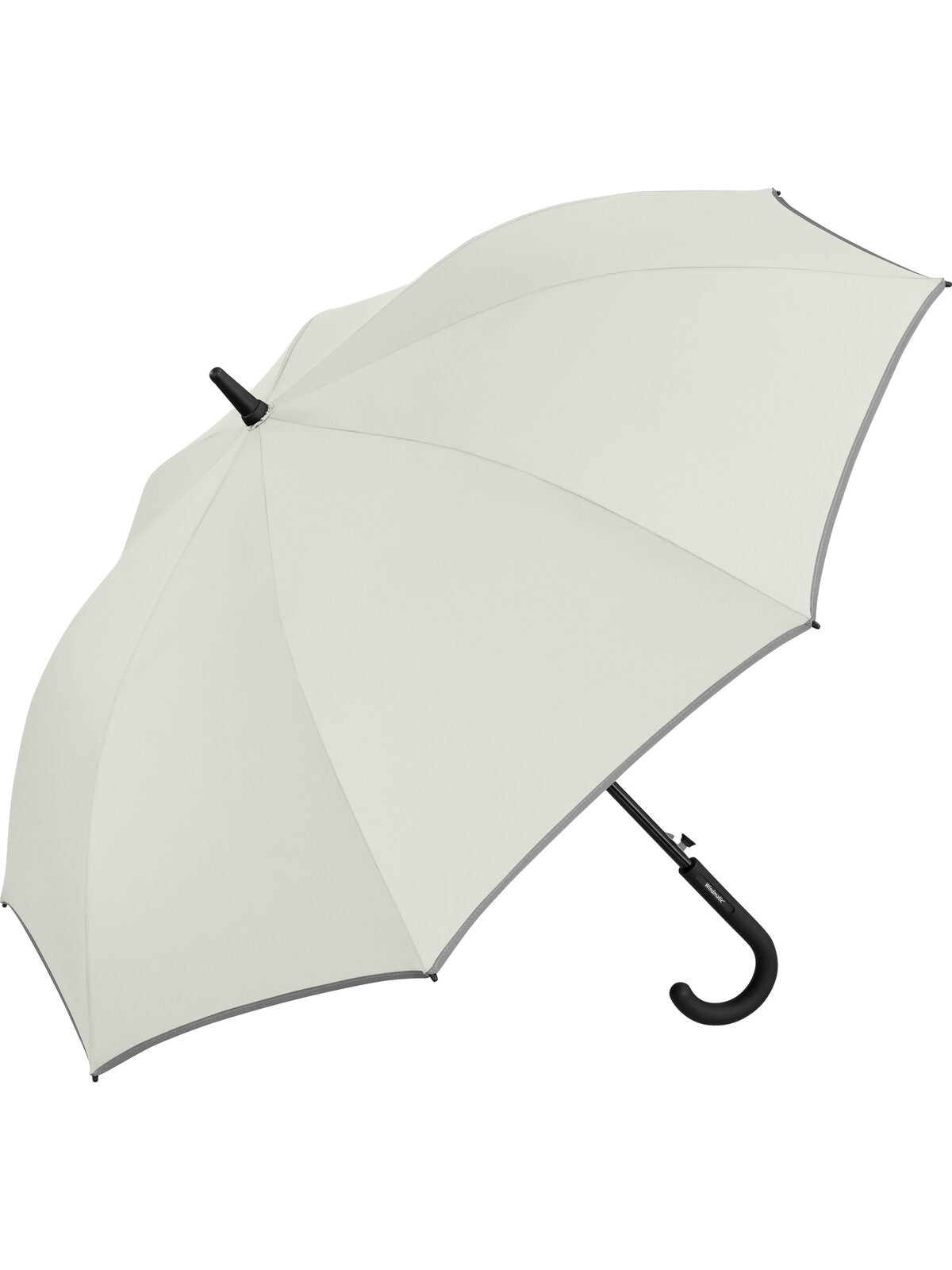Midsize umbrella AC ® Windmatic® Regenschirm – FAre – Farbe Natural White ws – individuell veredelbar