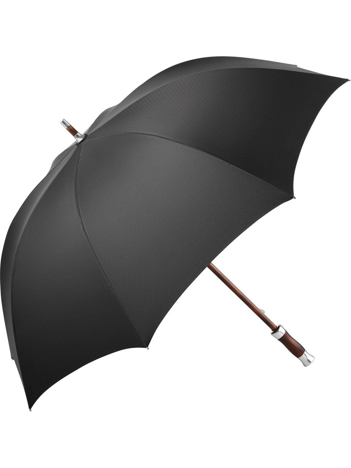 Midsize umbrella ®-Exklusiv 60th Edition Herren Regenschirm – FAre – Farbe Dark Grey-Black – individuell veredelbar